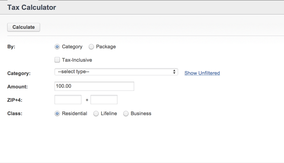 screenshot of Rev.io Billing